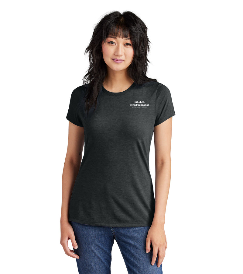 Casual Ladies District Perfect Tri Tee - DM130L - Penn