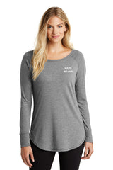 Casual Ladies District Perfect Tri Long Sleeve Tee - DT132L - HOPE