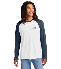 Allmade® Unisex Tri-Blend Long Sleeve Colorblock Raglan - AL6009 - Miners