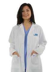 40” Ladies Antimicrobial Lab Coat - 411A - GME