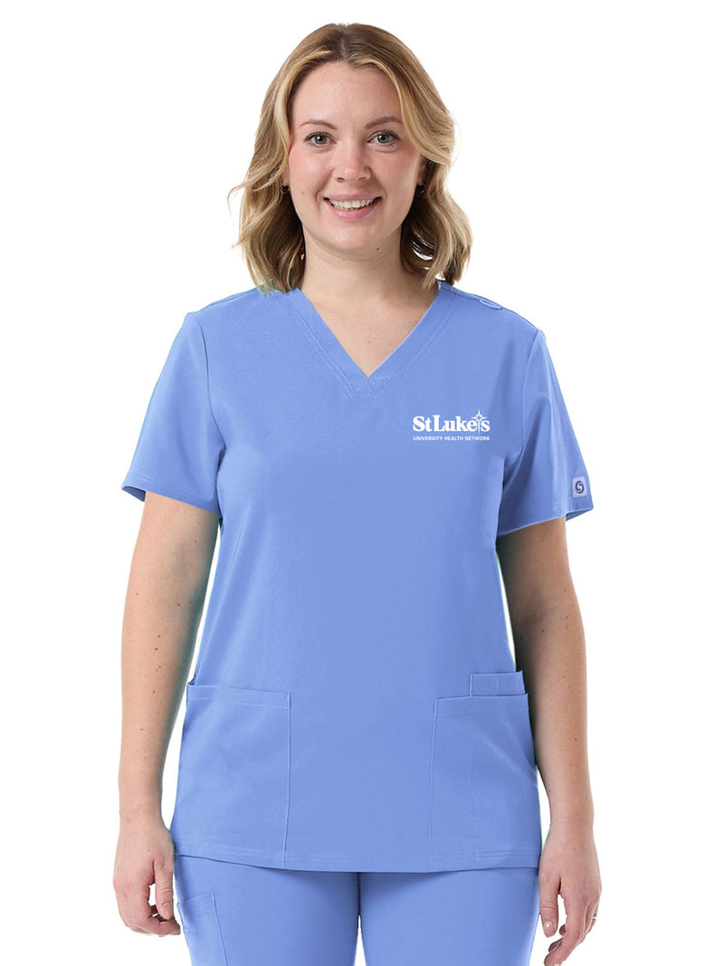 Womens UltraStretch Multi-Pocket Scrub Top - 625 - GME