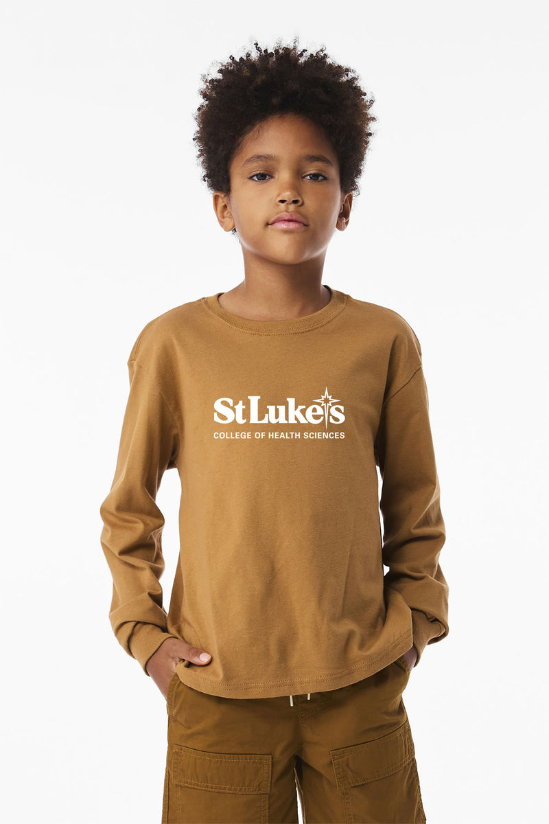 Youth 6-Ounce Heavyweight Long Sleeve Tee - BC3511Y - Science