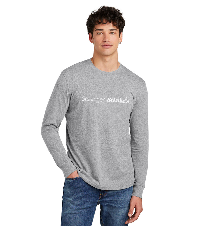 Men's District Perfect Blend CVC Long Sleeve Tee - DT109 - GSL