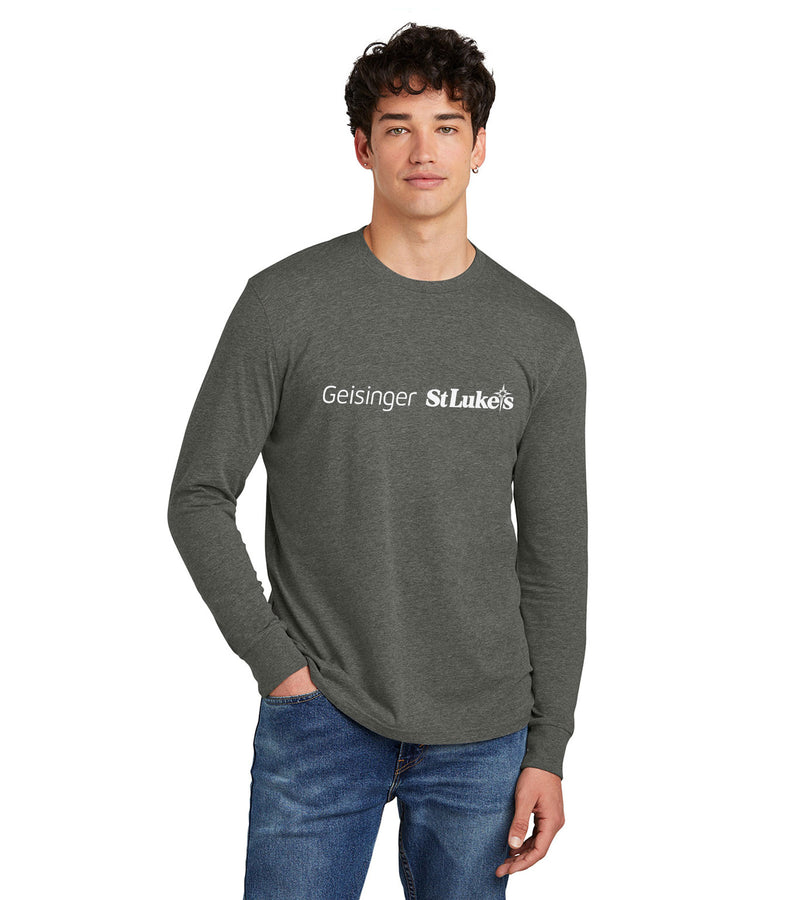 Men's District Perfect Blend CVC Long Sleeve Tee - DT109 - GSL