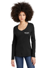 District Women’s Perfect Tri Long Sleeve V-Neck Tee - DT135 - Access Center