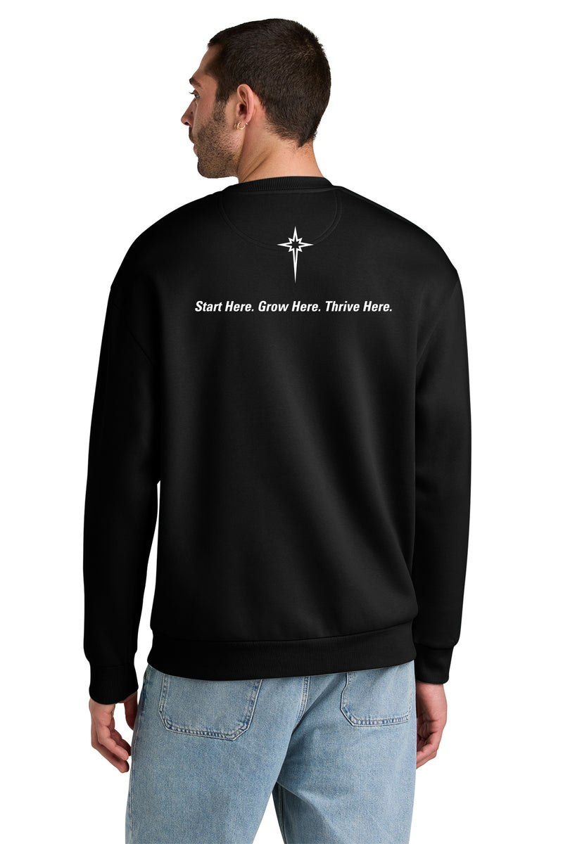 District V.I.T. Heavyweight Fleece Crew Circle Graphic - DT6154 - Science