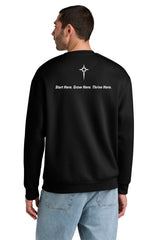 District V.I.T. Heavyweight Fleece Crew Circle Graphic - DT6154 - Science