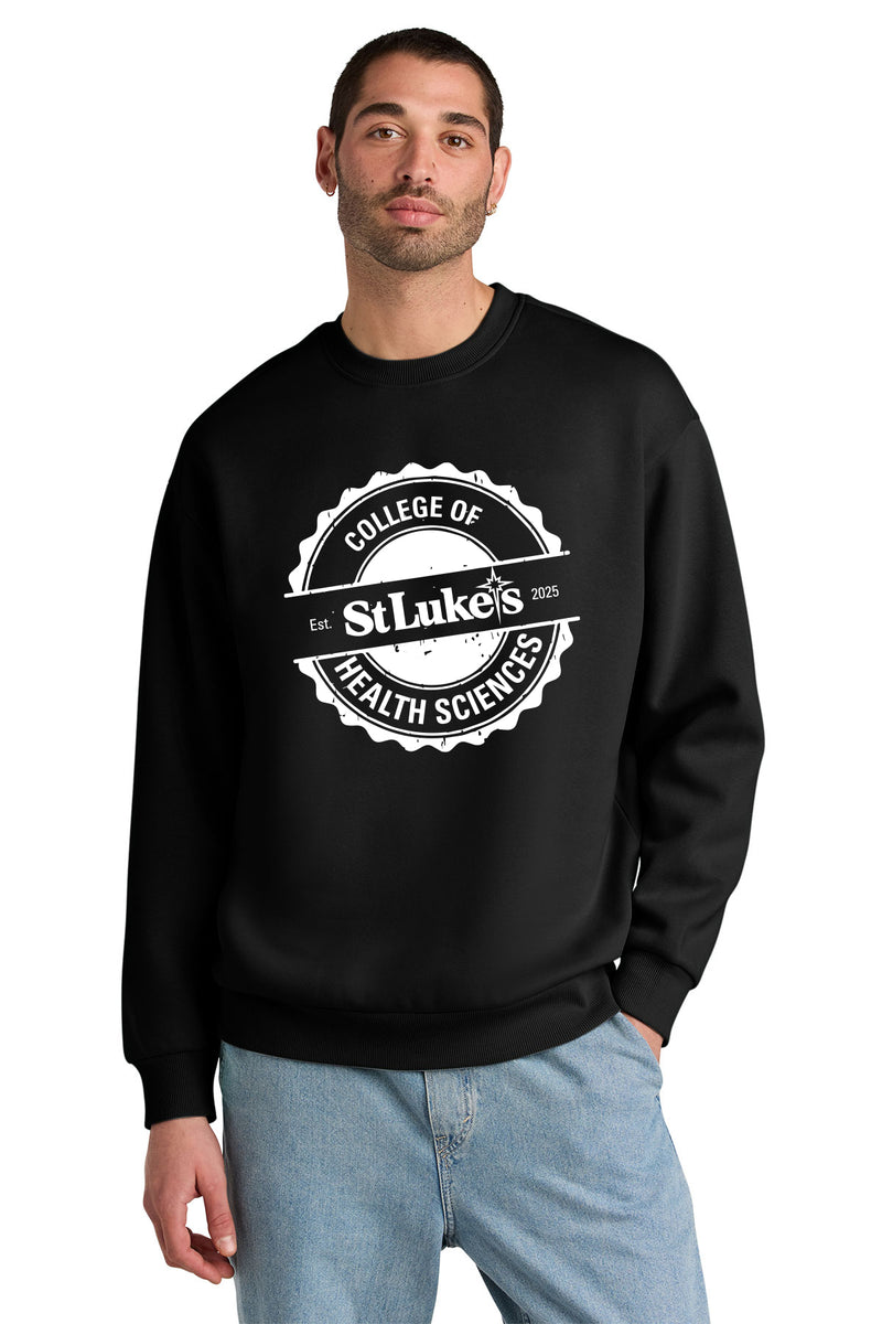 District V.I.T. Heavyweight Fleece Crew Circle Graphic - DT6154 - Science