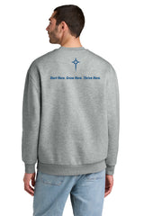 District V.I.T. Heavyweight Fleece Crew Circle Graphic - DT6154 - Science