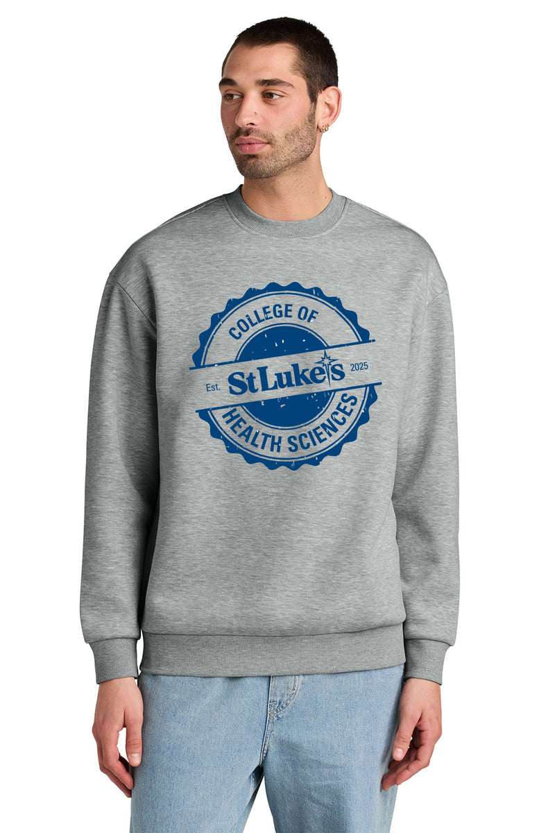 District V.I.T. Heavyweight Fleece Crew Circle Graphic - DT6154 - Science