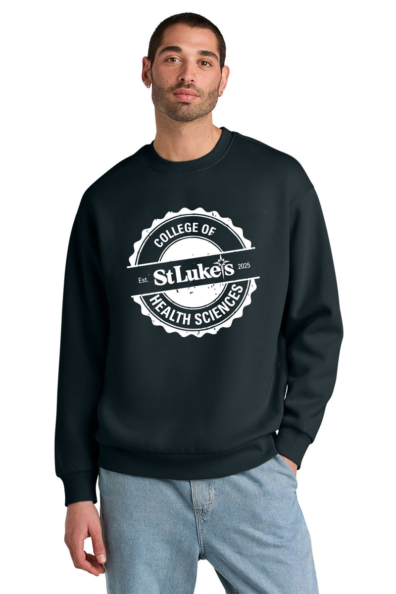 District V.I.T. Heavyweight Fleece Crew Circle Graphic - DT6154 - Science