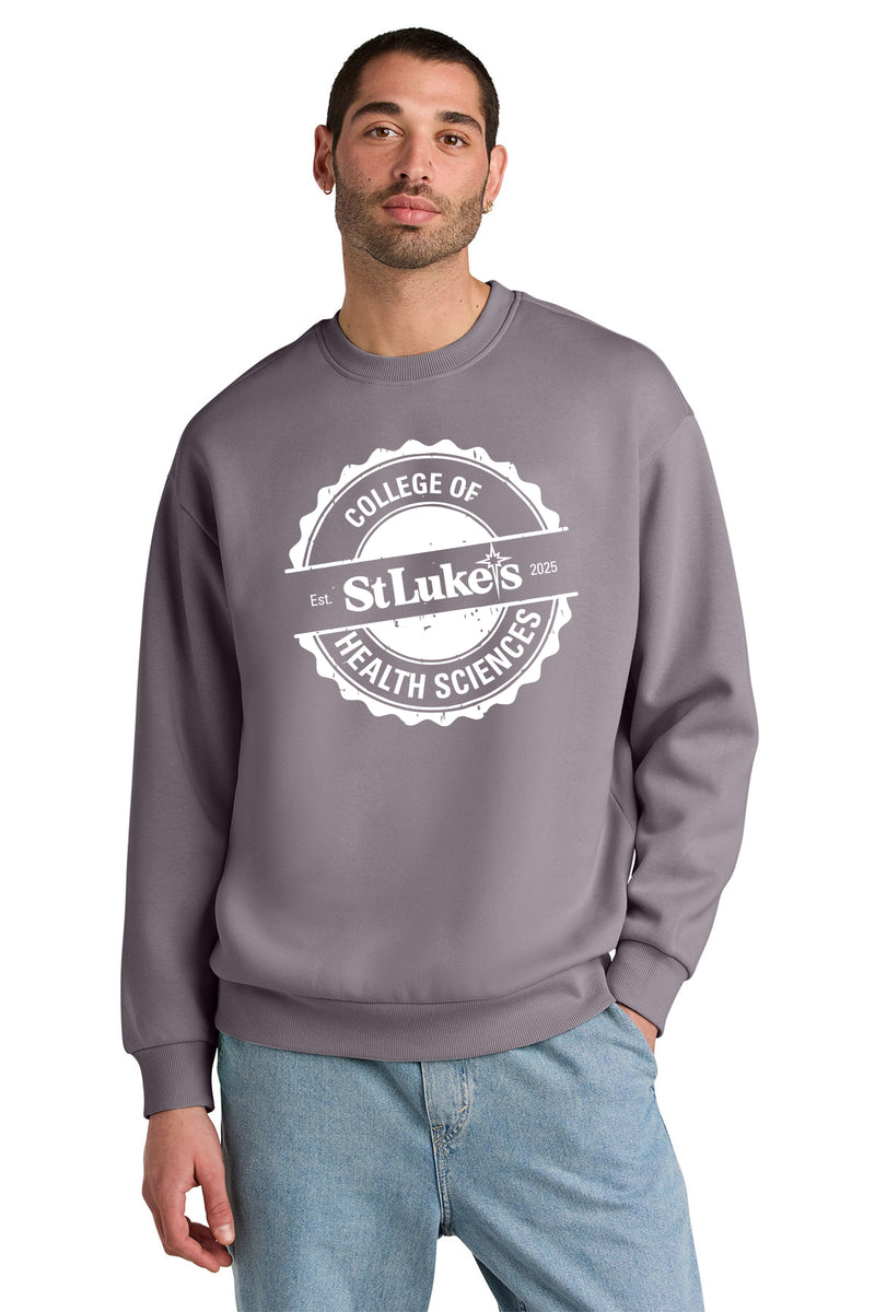 District V.I.T. Heavyweight Fleece Crew Circle Graphic - DT6154 - Science