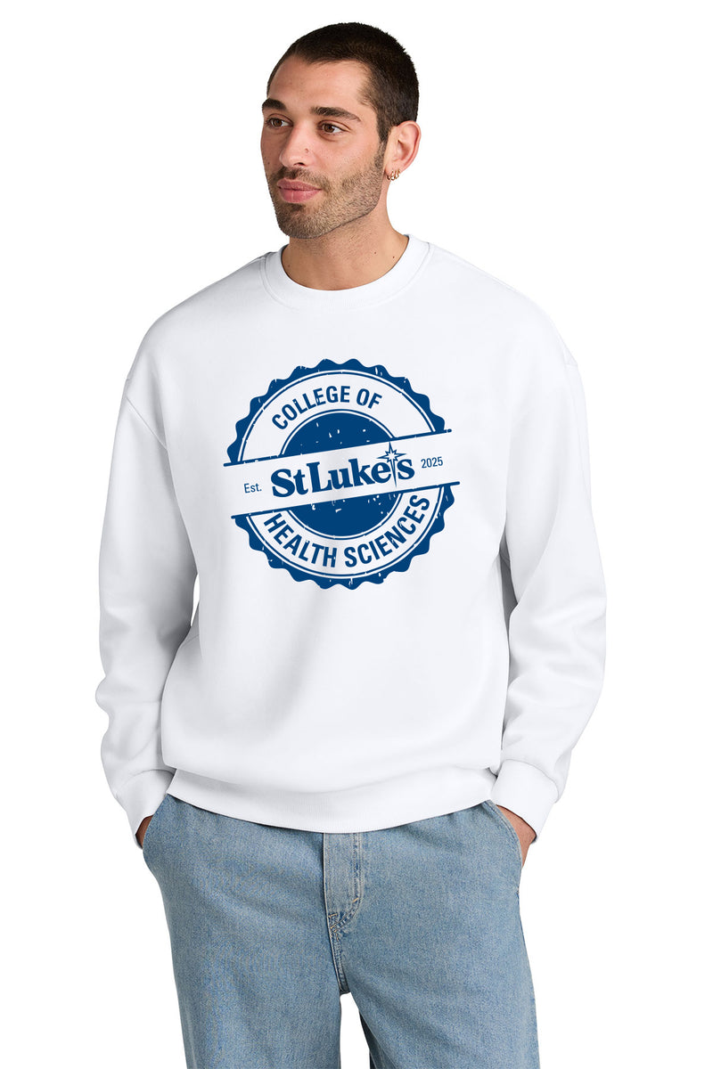 District V.I.T. Heavyweight Fleece Crew Circle Graphic - DT6154 - Science