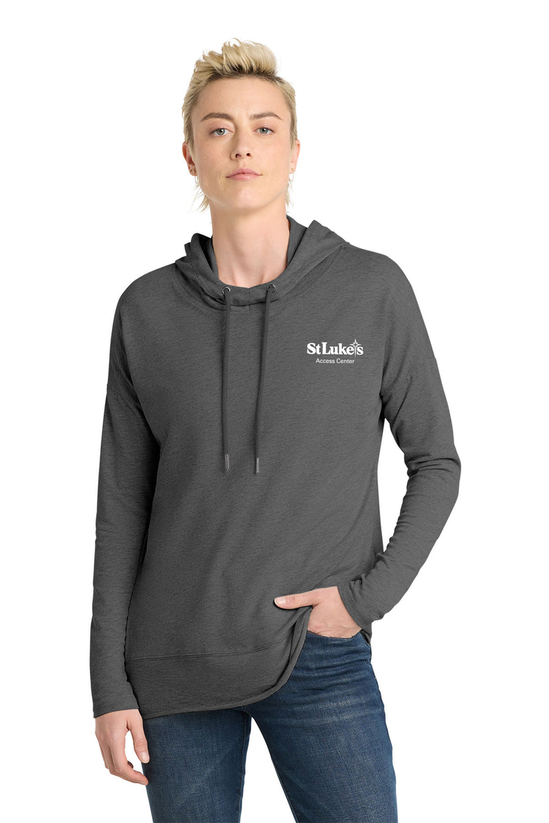 District  Women’s Featherweight French Terry Hoodie - DT671 - Access Center