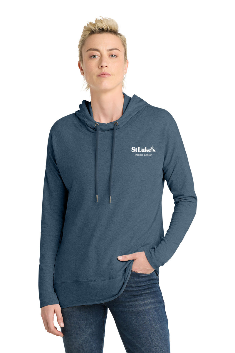District  Women’s Featherweight French Terry Hoodie - DT671 - Access Center