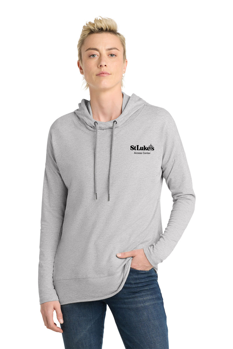 District  Women’s Featherweight French Terry Hoodie - DT671 - Access Center