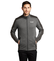 Men's Port Authority Grid Fleece Jacket - F239 - CC