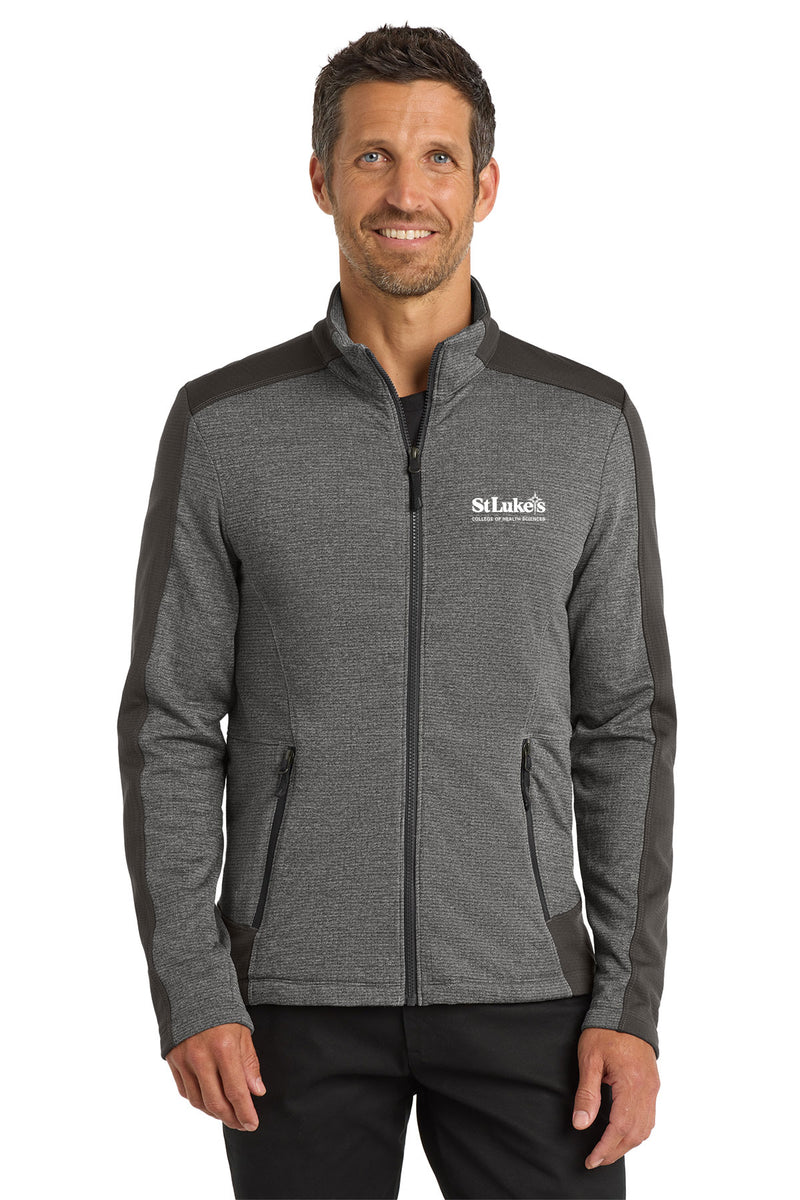 Port Authority Grid Fleece Jacket - F239 - Science