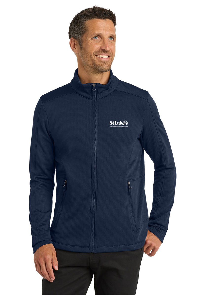 Port Authority Grid Fleece Jacket - F239 - Science