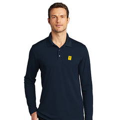 St Luke's Port Authority Long Sleeve Polo