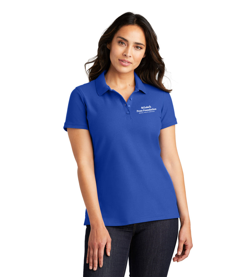 Ladies Port Authority Core Classic Pique Polo - L100 - Penn