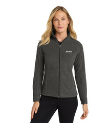 Port Authority® Women's Heather Microfleece Full-Zip Jacket - L235 - WeightM
