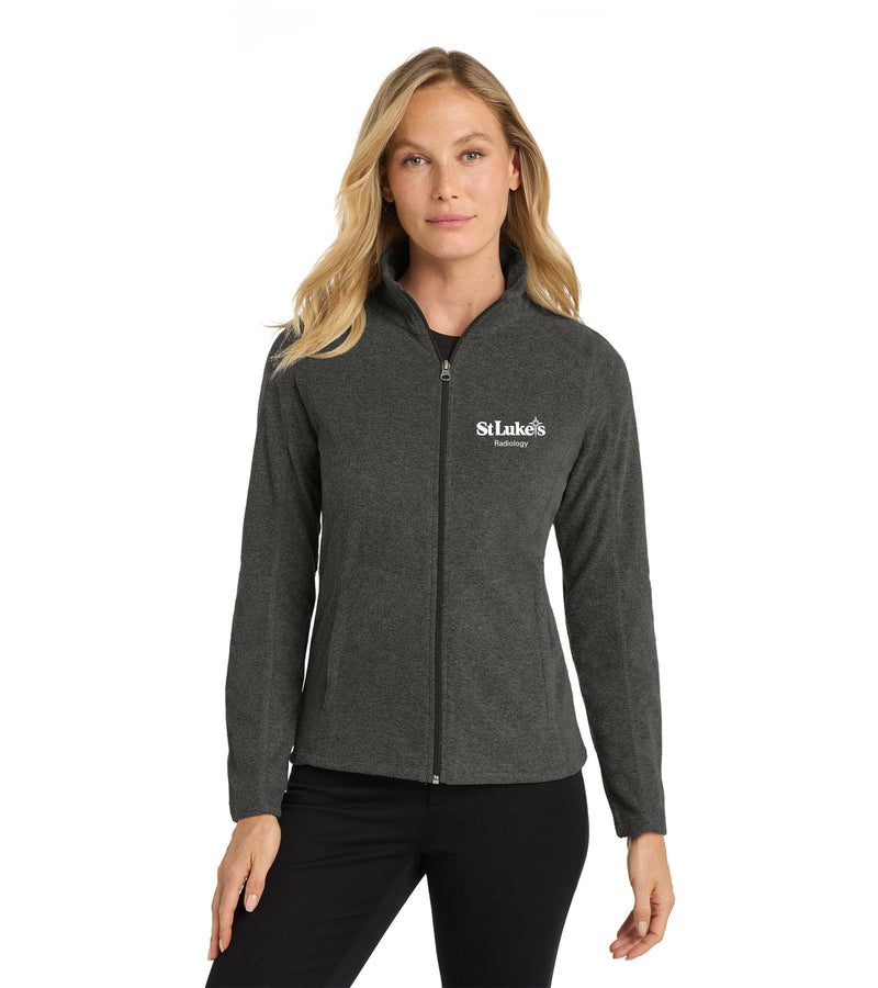 Port Authority Women's Heather Microfleece Full-Zip Jacket - L235 - Radiology