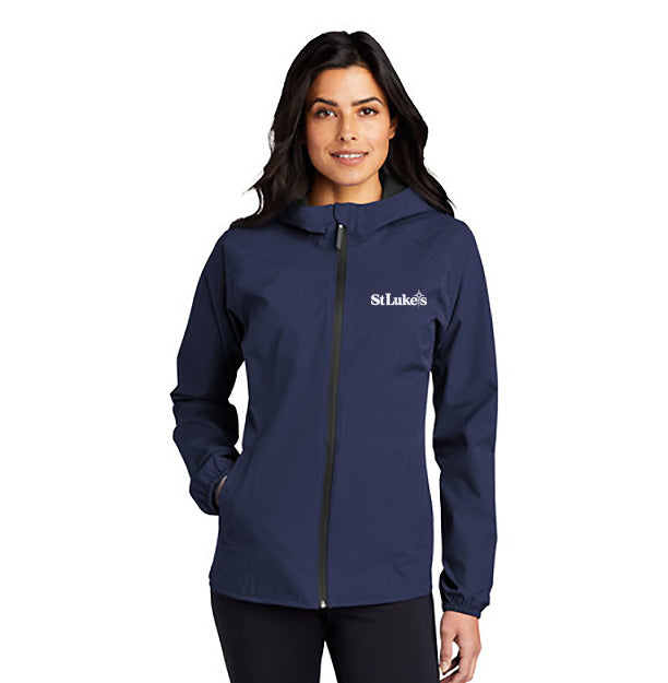 St Luke's Port Authority Ladies Essential Rain Jacket