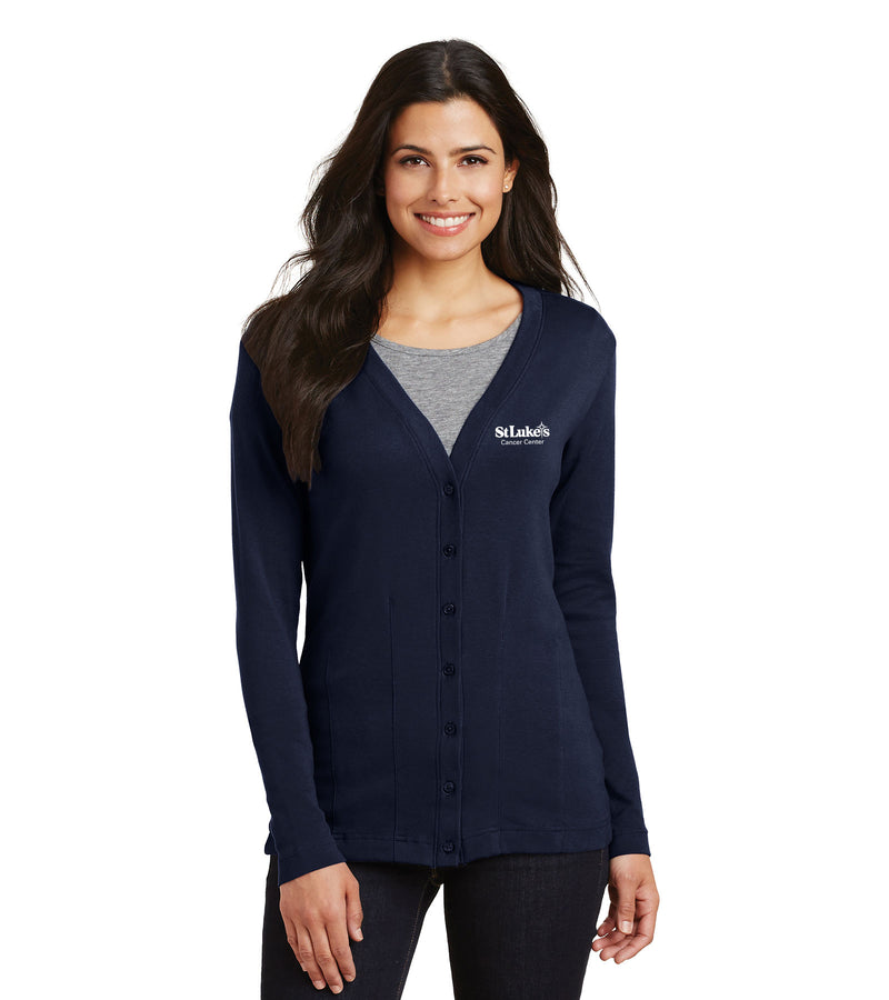 Port Authority® Ladies Modern Stretch Cotton Cardigan - L515 - CC