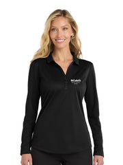 Port Authority Women's Silk Touch Performance Long Sleeve Polo - L540LS - Cardiovascular