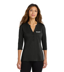 Port Authority Women's UV Choice Pique Henley - LK750 - HR