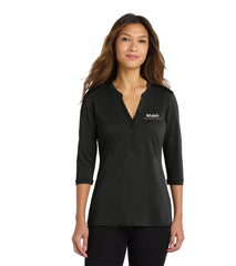 Port Authority Women's UV Choice Pique Henley - LK750 - WeightM