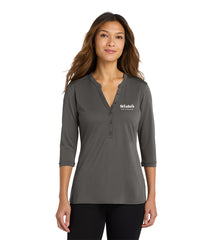 Port Authority Women's UV Choice Pique Henley - LK750 - HR