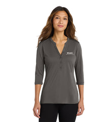 Port Authority Women's UV Choice Pique Henley - LK750 - WeightM