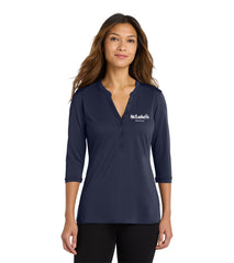 Port Authority Women's UV Choice Pique Henley - LK750 - Radiology