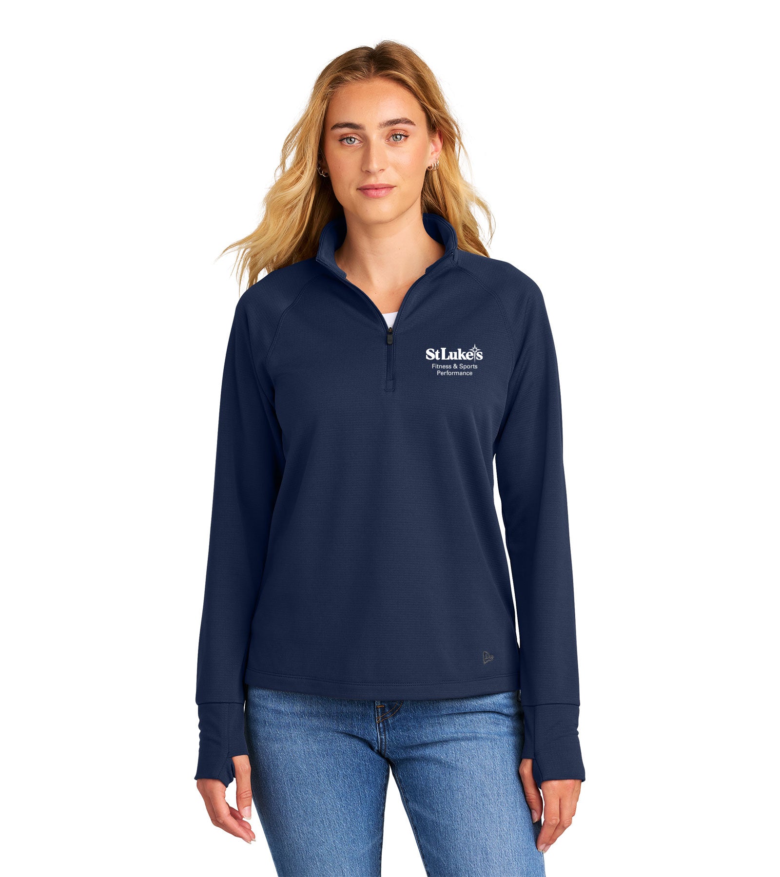 New Era Women's Stand Out 1/4-Zip - LNEA515 - Fitness | St. Luke's