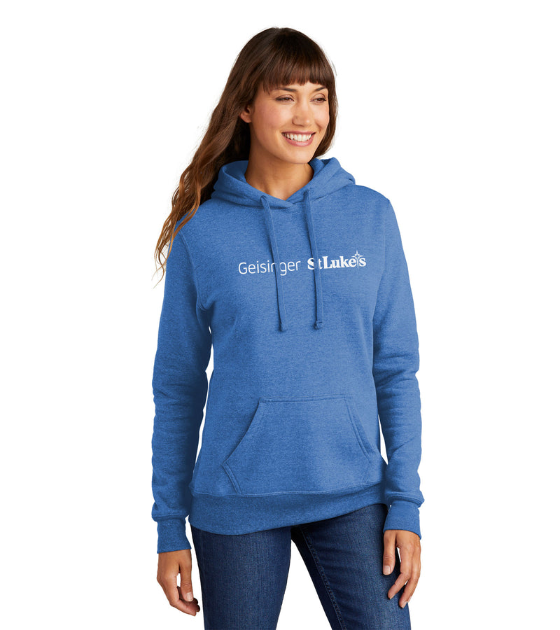 Ladies Port & Company Core Fleece Pullover Hooded Sweatshirt - LPC78H - GSL