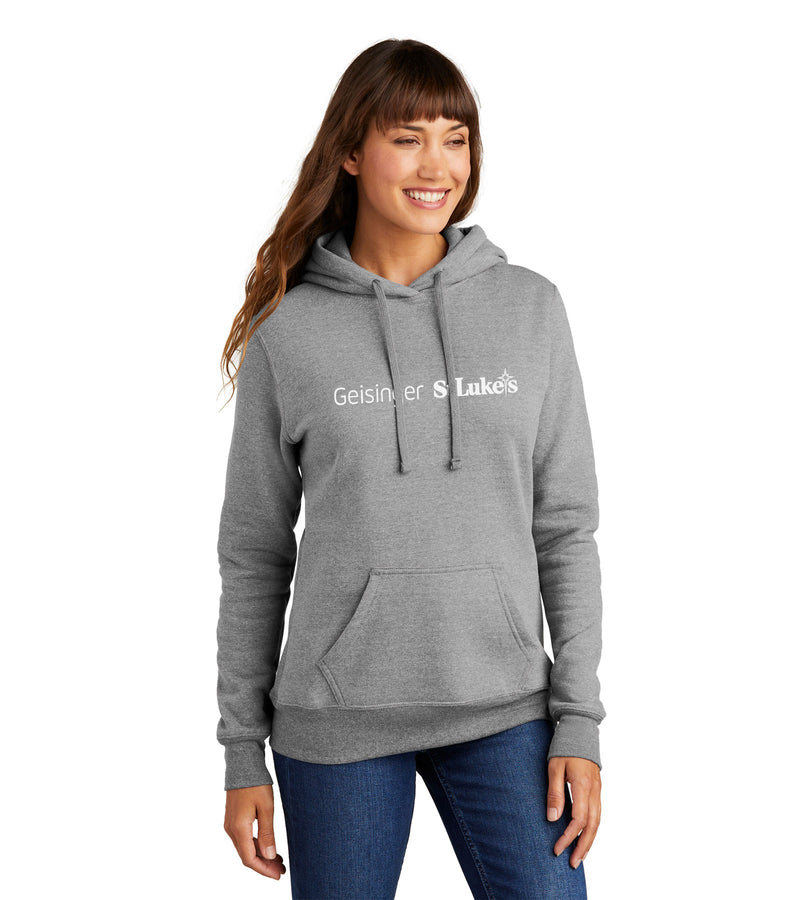 Ladies Port & Company Core Fleece Pullover Hooded Sweatshirt - LPC78H - GSL