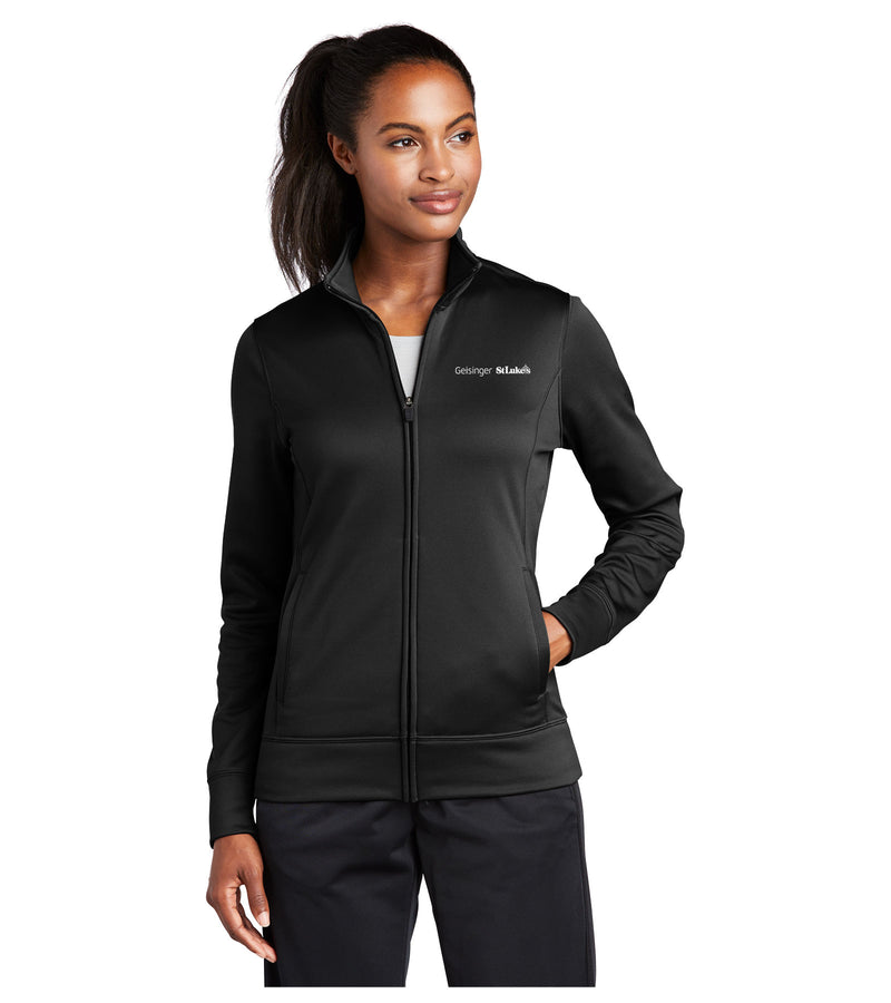 Ladies Sport-Tek Sport-Wick Fleece Full-Zip Jacket - LST241 - GSL