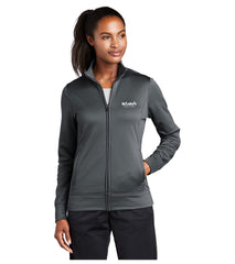 Ladies Sport-Tek Sport-Wick Fleece Full-Zip Jacket - LST241 - CC