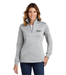 Sport-Tek® Women's 1/4-Zip Sweatshirt - LST253 - HR