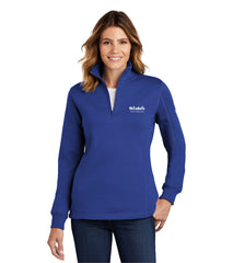 Sport-Tek® Women's 1/4-Zip Sweatshirt - LST253 - HR