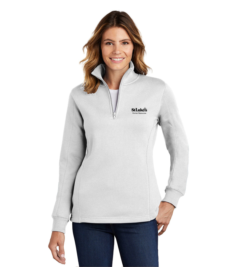 Sport-Tek® Women's 1/4-Zip Sweatshirt - LST253 - HR