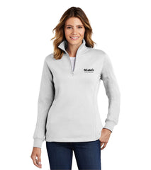 Sport-Tek® Women's 1/4-Zip Sweatshirt - LST253 - HR