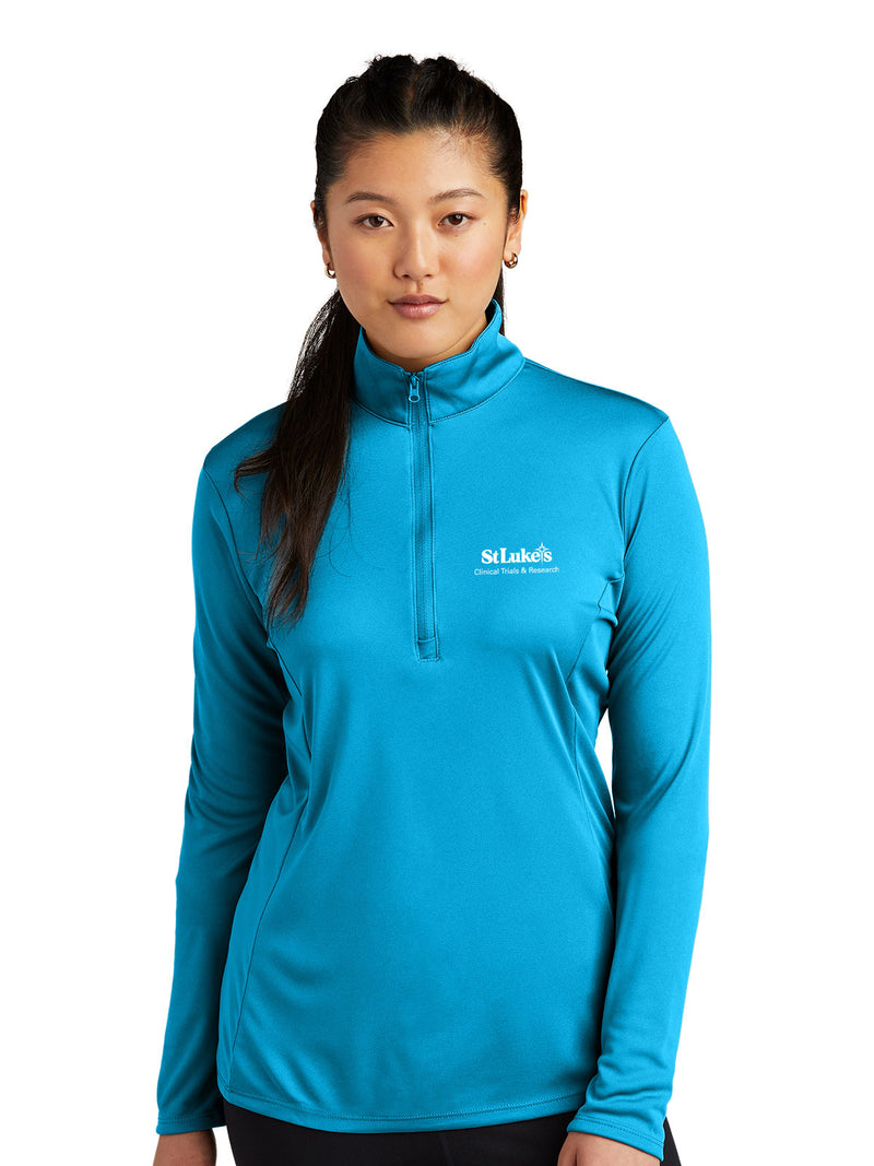 Sport-Tek Women's PosiCharge Competitor 1/4-Zip Pullover - LST357 - CTR