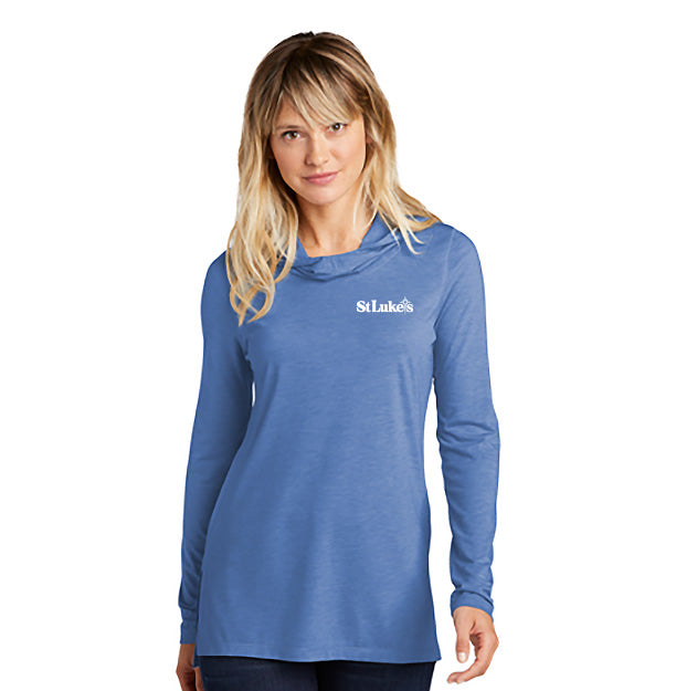 St Luke's Sport-Tek Ladies Long Sleeve Hoodie - Main Image