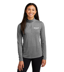 Ladies Sport-Tek PosiCharge Tri-Blend Wicking 1/4-Zip Pullover - LST407 - Radiology