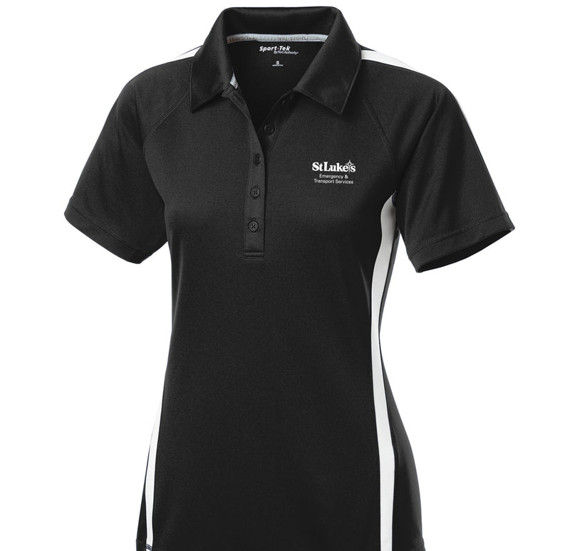 Sport-Tek Women's PosiCharge Micro-Mesh Colorblock Polo - LST685 - SLETS