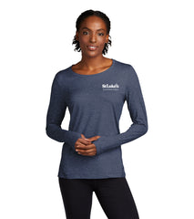Sport-Tek Women's Exchange 1.5 Long Sleeve Crew - LST710 - CRG