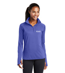 Sport-Tek Women's Sport-Wick® Stretch 1/4-Zip Pullover - LST850 - CRG